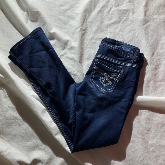Hydraulic Jeans Size 3/4 Bailey Micro Boot
